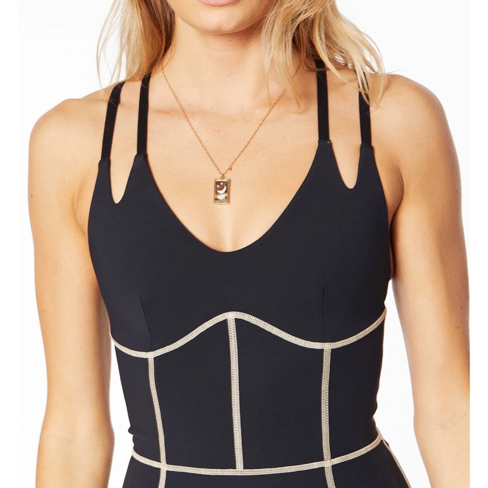 P.E Nation Frontside Unitard bodysuit in Black size XS - Picture 5 of 12